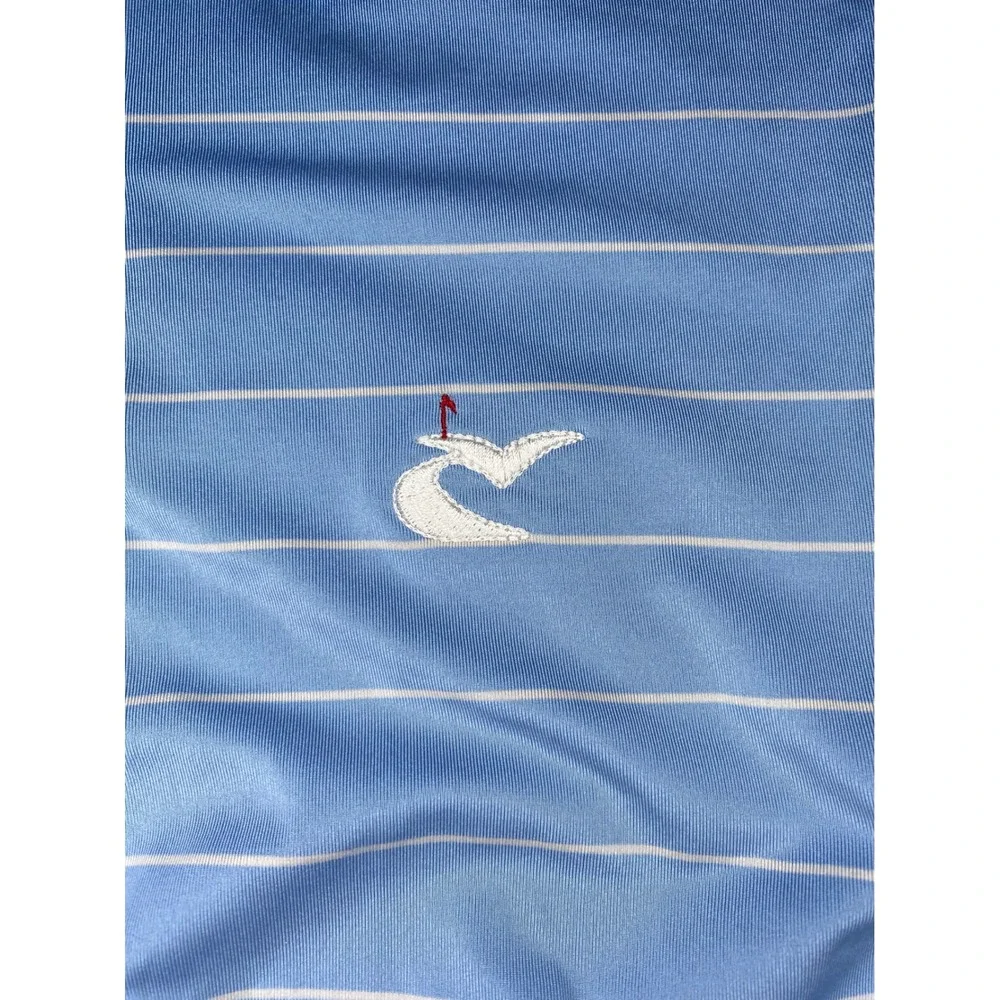 RLX Ralph Lauren Light Blue and White Polo Size Large - Picture 4 of 8